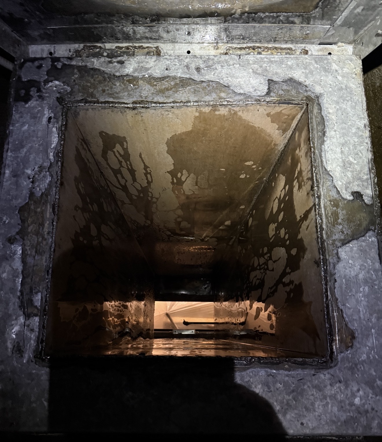Exhaust Duct - Before
